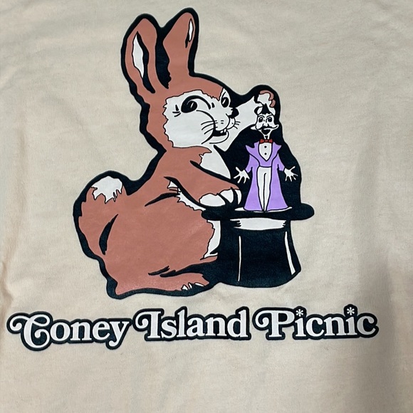 Coney Island Picnic your wish is granted bunny magician NWT smoke free!!! - Picture 1 of 6